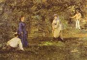Edouard Manet Croquet-Partie France oil painting artist